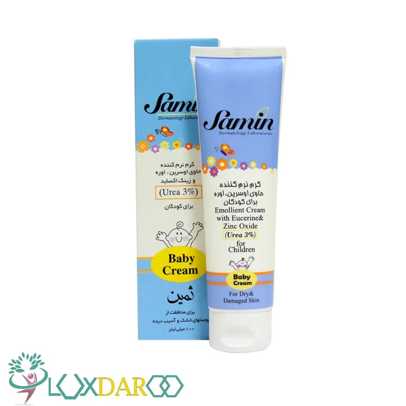 کرم نرم کننده حاوی اوسرین و اوره 3% مناسب کودکان ثمین
