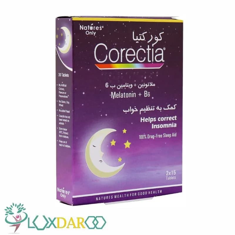 قرص کورکتیا نیچرز اونلی (30 عددی)