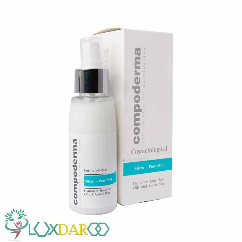 تونر آبرسان میکروپرمیست پوست چرب کامپودرما 100 میل