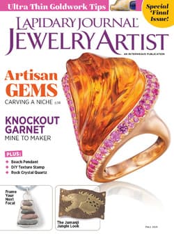 مجله Lapidary Journal Jewelry Artist؛ آگوست 2021