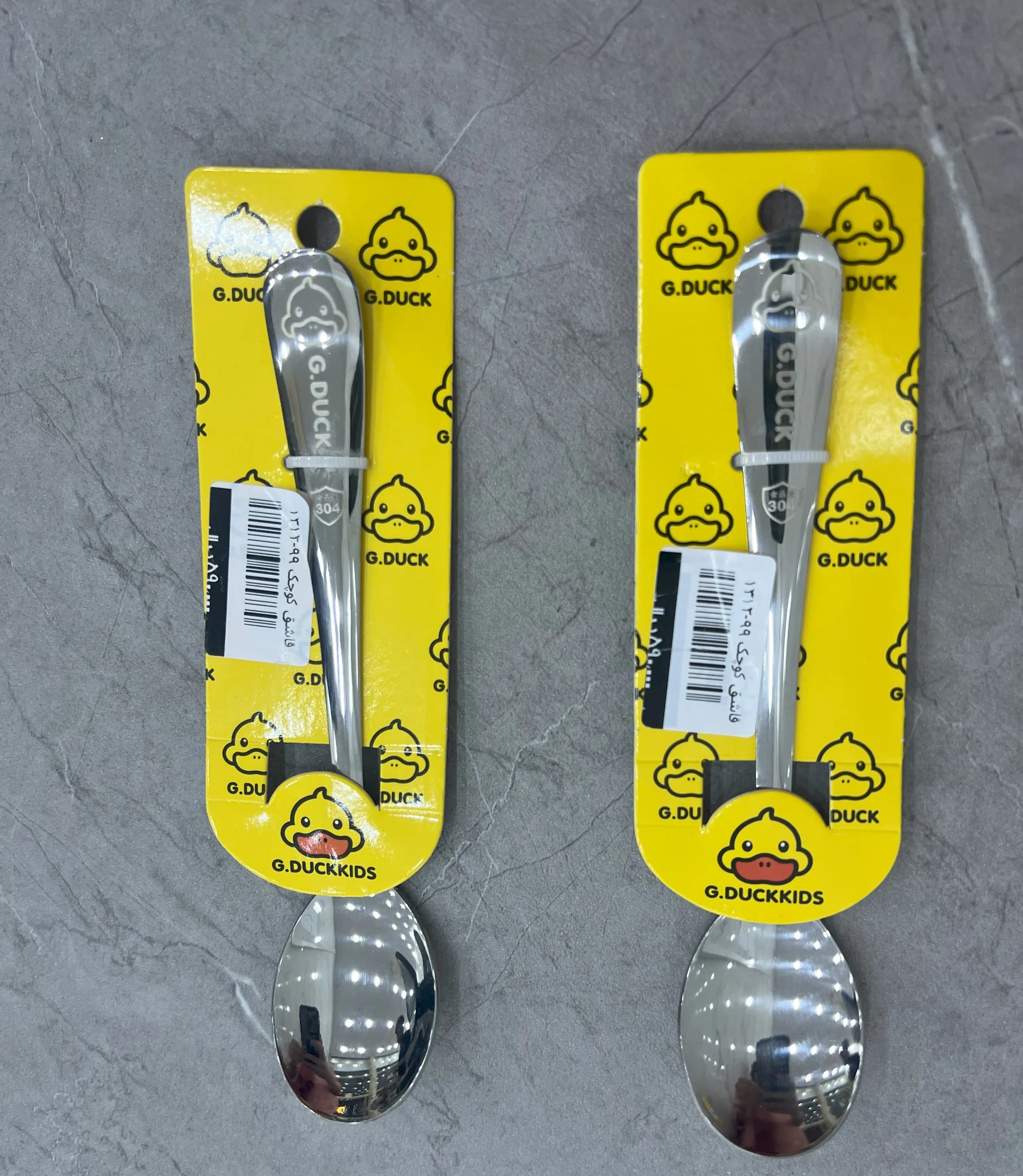 قاشق کوچک استیل 1312-99برند G.DUCK وارداتی (x)