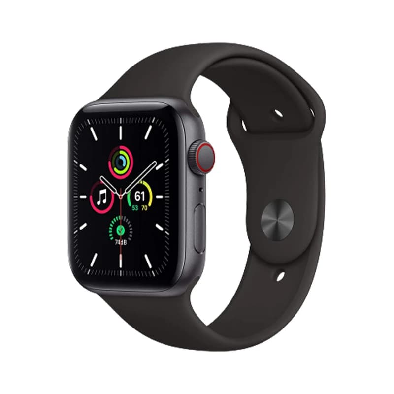 ساعت هوشمند اپل واچ سری SE مدل 44mm آلومینیومی با بند سیلیکونی