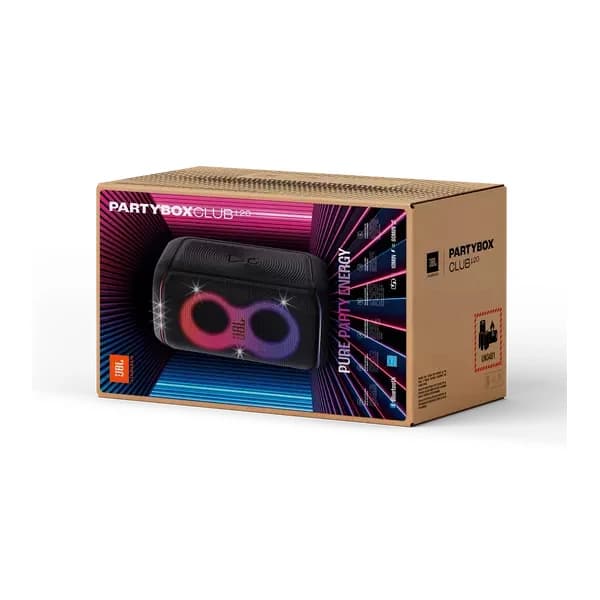 اسپیکر بلوتوثی قابل حمل جی بی ال مدل PartyBox black 120 — تصویر ۸