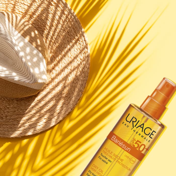 ضد آفتاب روغن خشک بریسان اوریاژ SPF50+ | محافظ قوی پوست و مو — تصویر ۳