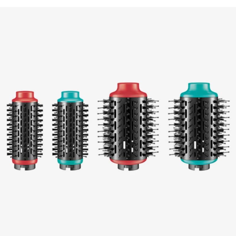 سشوار برس دار چرخشی وی جی آر VGR v-489 – مشکی – سبز (x) — تصویر ۴