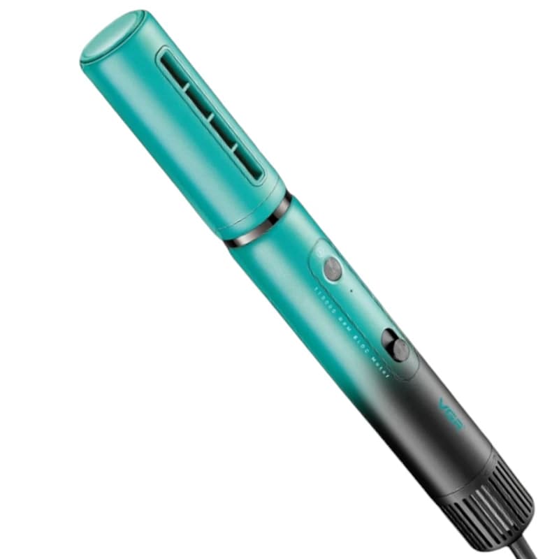 سشوار برس دار چرخشی وی جی آر VGR v-489 – مشکی – سبز (x) — تصویر ۲