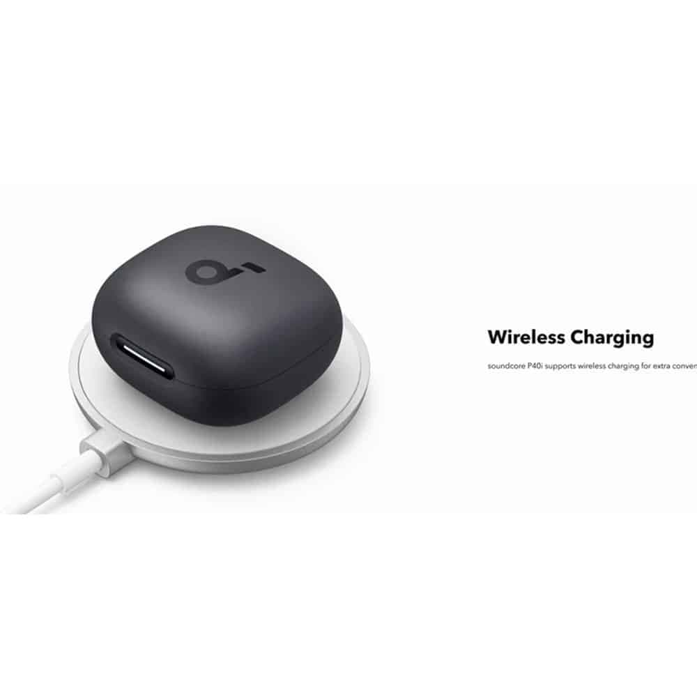 هندزفری بلوتوثی انکر مدل Anker Soundcore P40i ANC Wireless Headset A3955 رنگ مشکی — تصویر ۴