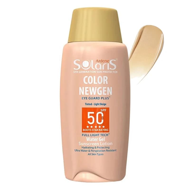 ضد آفتاب رنگی اردن مدل سولاریس SPF 50 (رنگ بژ طبیعی) — تصویر ۲