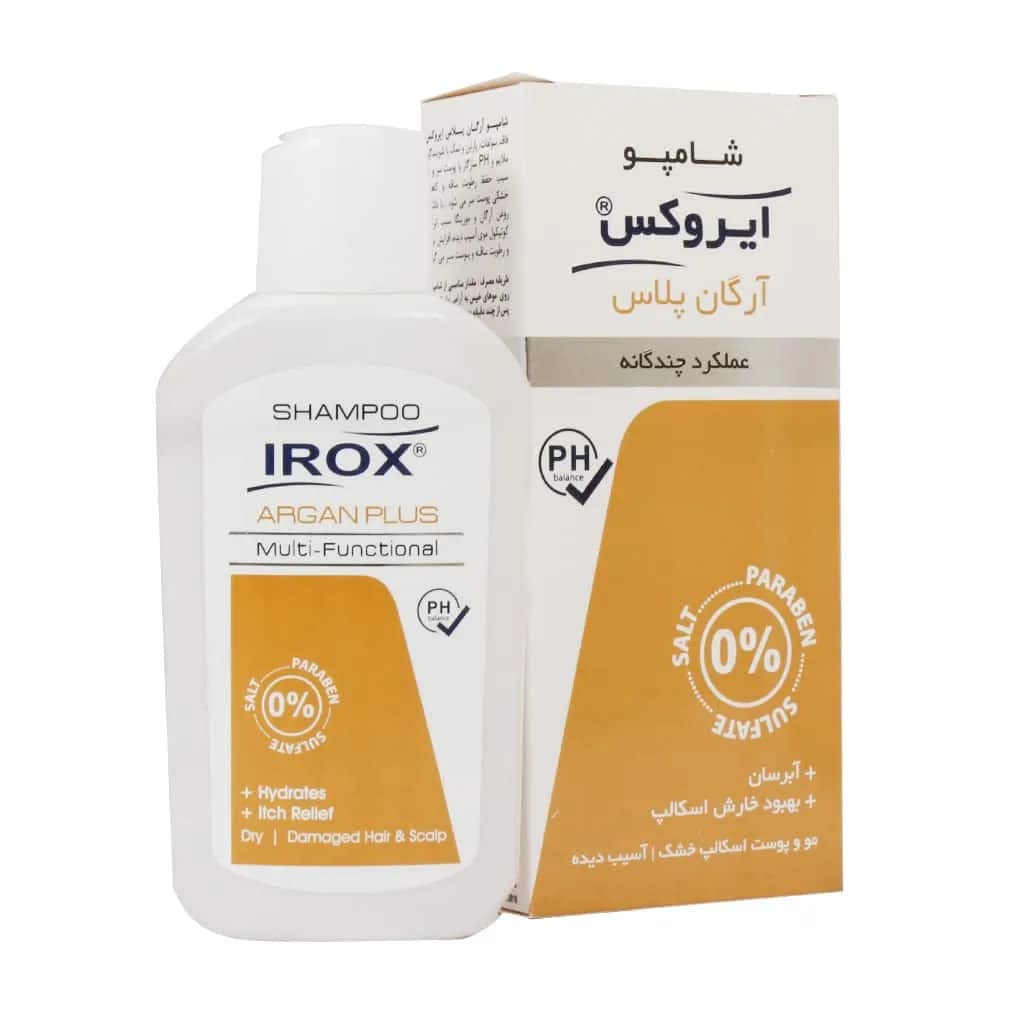 شامپو ایروکس ارگان پلاس فیری سولفات Irox Organ Plus Free Sulfate Shampoo