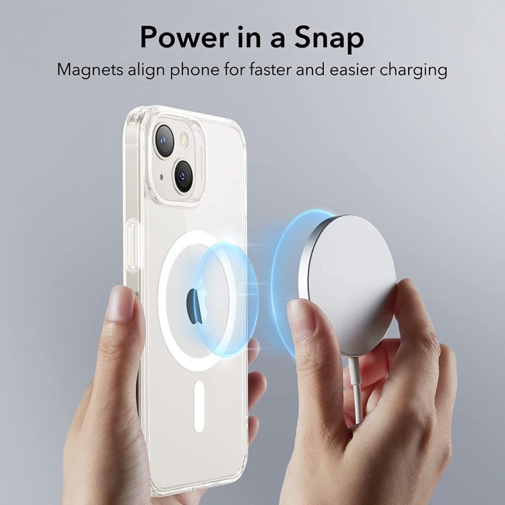 قاب iPhone 17Air شفاف مگسیف دار — تصویر ۴