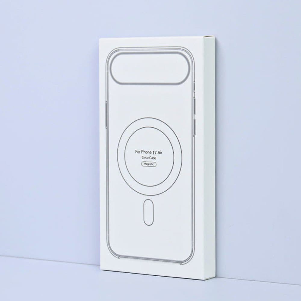 قاب iPhone 17Air شفاف مگسیف دار — تصویر ۲