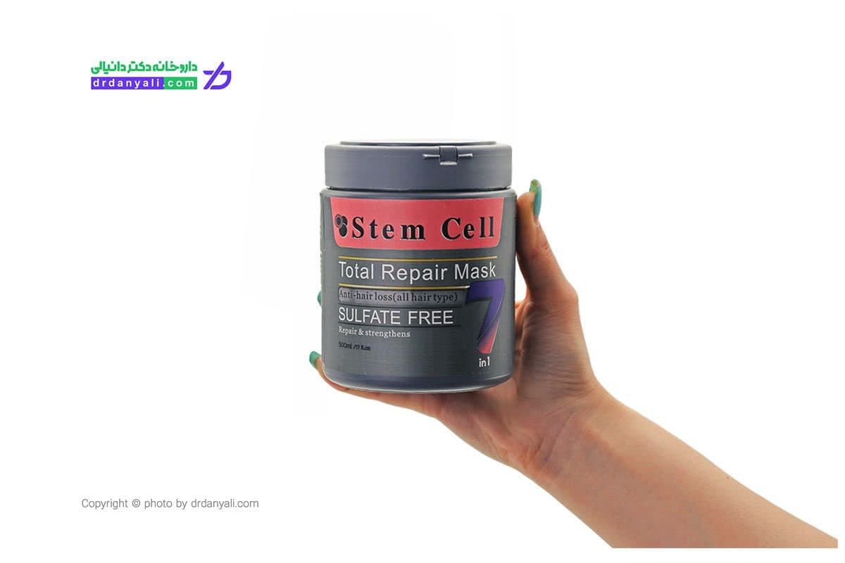 ماسک مو تقویت کننده استم سل مناسب موهای دارای وز 500 میل — تصویر ۲