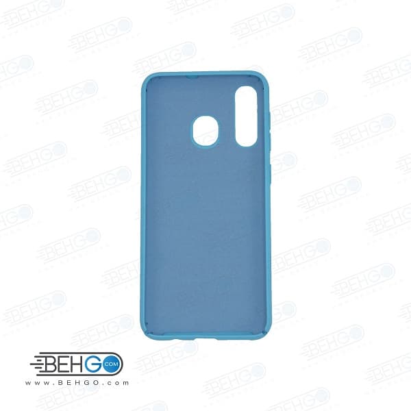کاور محافظ A20 و A30 قاب گوشی آ 20 طرح سیلیکونی سامسونگ آ سی مناسب سامسونگ Silicone Case samsung A20/A30 — تصویر ۵