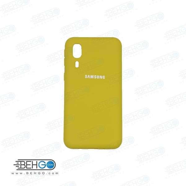 کاور محافظ A2 core قاب گوشی آ 2 کور طرح سیلیکونی سامسونگ آ دو کور مناسب سامسونگ Silicone Case samsung A2 core — تصویر ۴