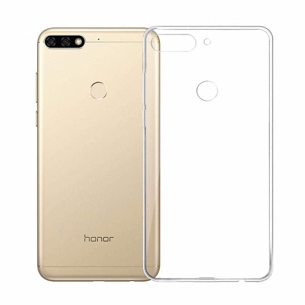 قاب Honor 7c ژله ای شفاف محافظ بی رنگ گوشی هواوی هونور هفت سی کاور نرم مخصوص آنر هفت سی قاب Honor 7c آنر7 سی قاب clear Case for Huawei Enjoy8 / Honor 7c