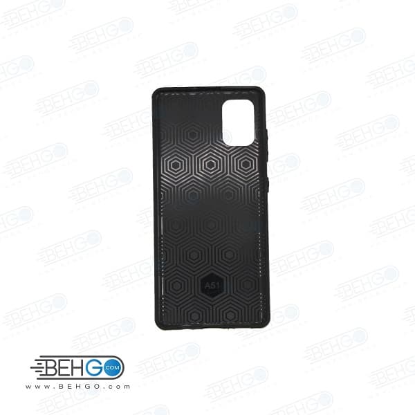 قاب A51 سامسونگ رنگ مشکی ای پنجاه و یک کاور گوشی سامسونگ گلکسی ا Best TPU Black Back Cover for Samsung A 51 Galaxy A51 — تصویر ۲