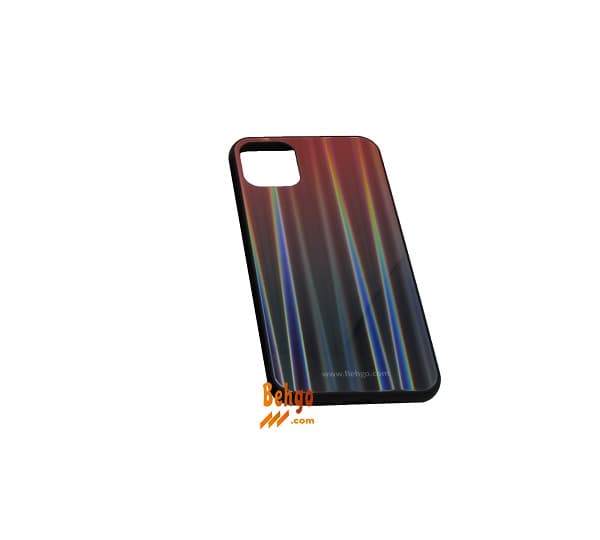 کاور آیفون محافظ قاب مدل لیزری Tempered Glass Laser Case apple iphone 11 pro — تصویر ۲