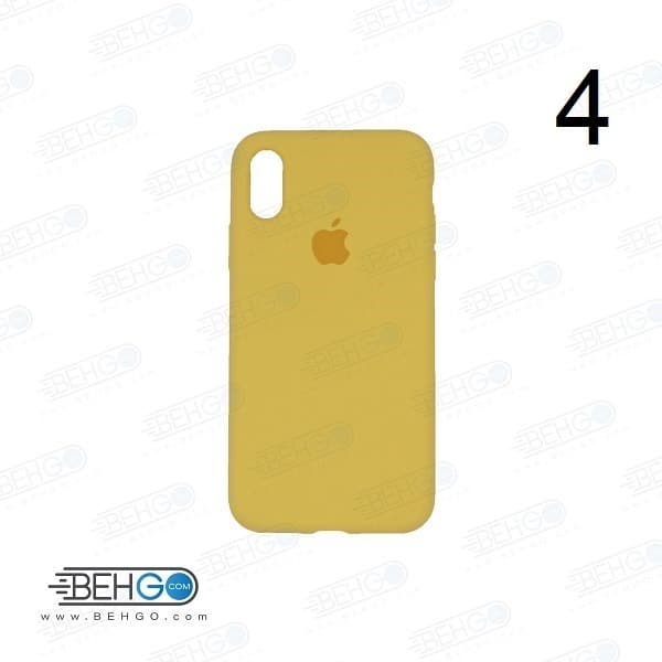 کاور قاب سیلیکونی آیفون زیر بسته Apple IPhone xs Silicone Case x — تصویر ۸