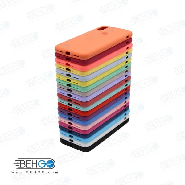 کاور قاب سیلیکونی آیفون زیر بسته Apple IPhone xs Silicone Case x