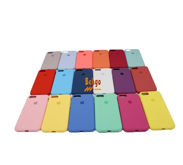 کاور قاب سیلیکونی آیفون زیر بسته 7 Apple IPhone 8 Silicone Case IPhone