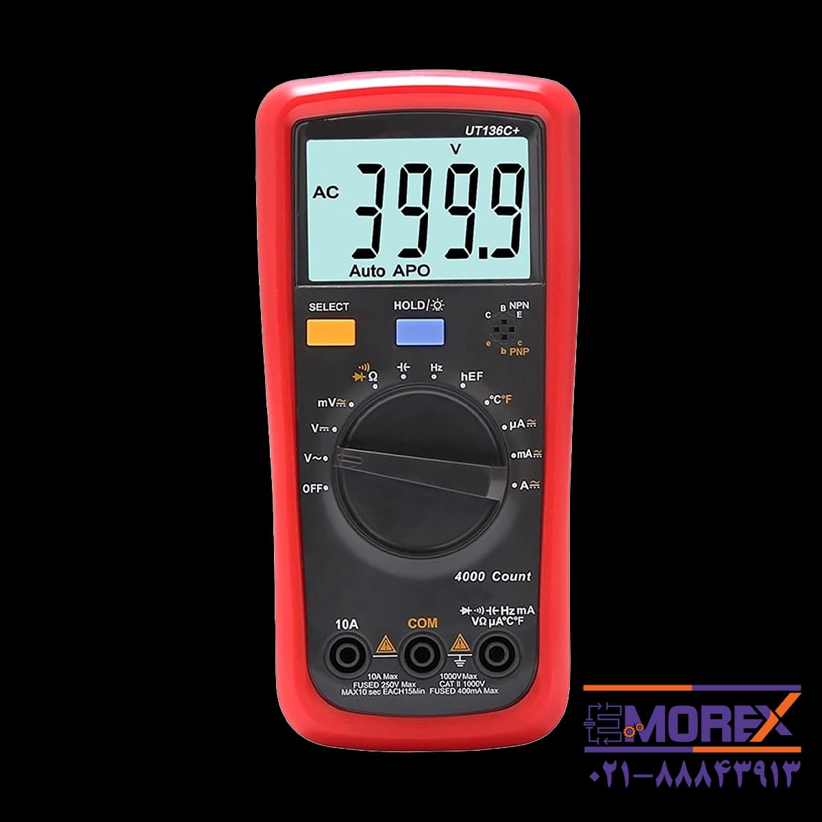 مولتی متر دیجیتال یونی تی | UNI-T مدل UT136C PLUS