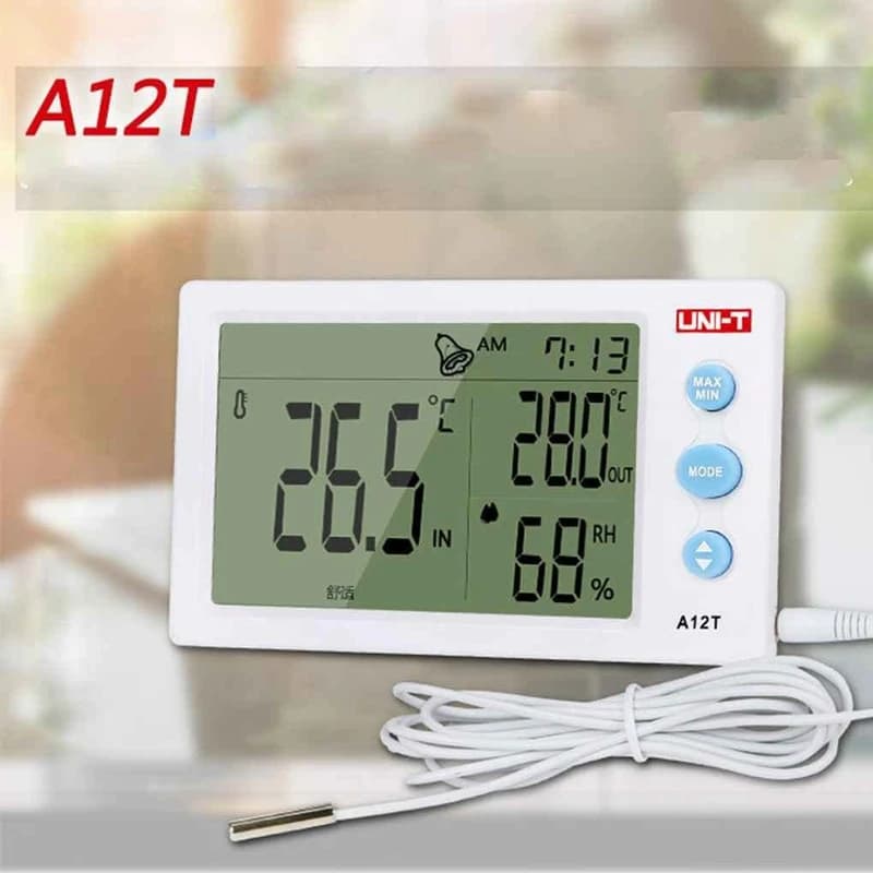 دماسنج و رطوبت سنج یونی تی | UNI-T مدل A12T — تصویر ۵