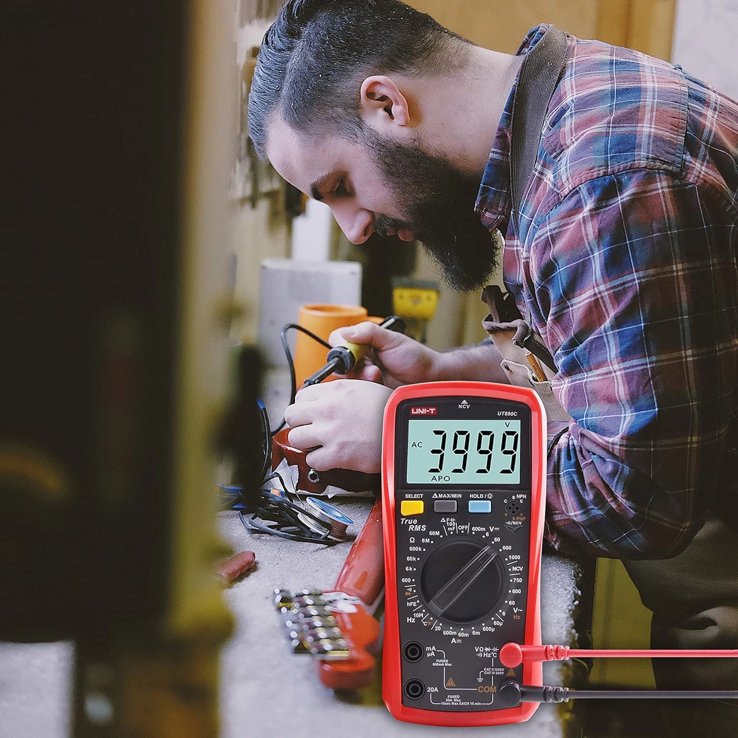 مولتی متر دیجیتال یونی تی | UNI-T مدل UT890C — تصویر ۷