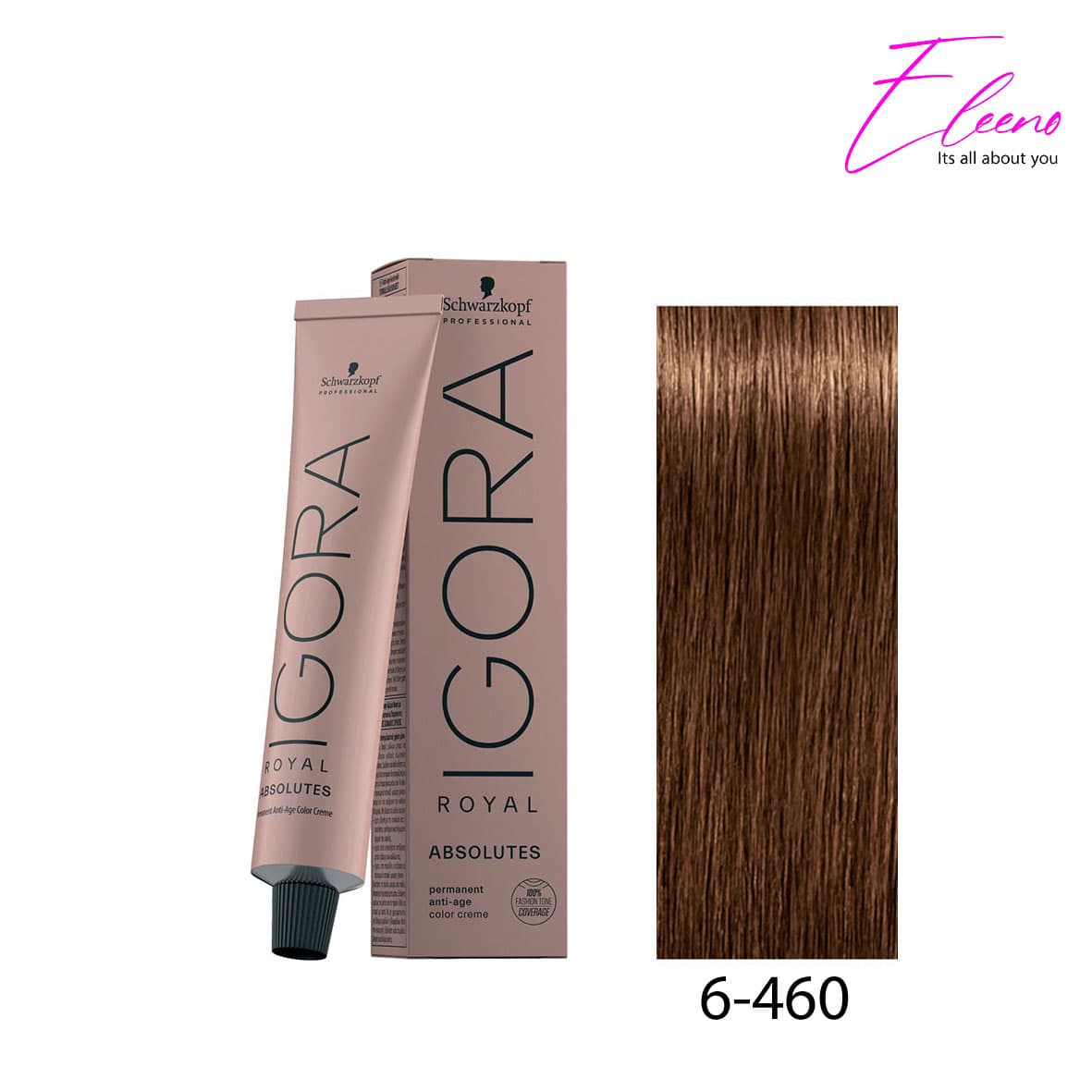 رنگ موی شکلاتی بژ بور تیره ایگورا آبسلوت Igora Ab Age Blend 6-460