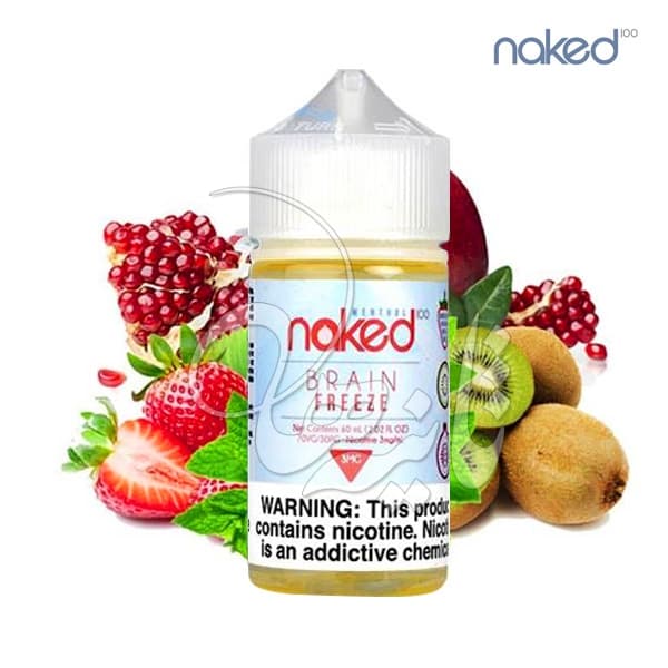 جویس انار کیوی توت فرنگی یخ نیکد Naked Brain Freeze