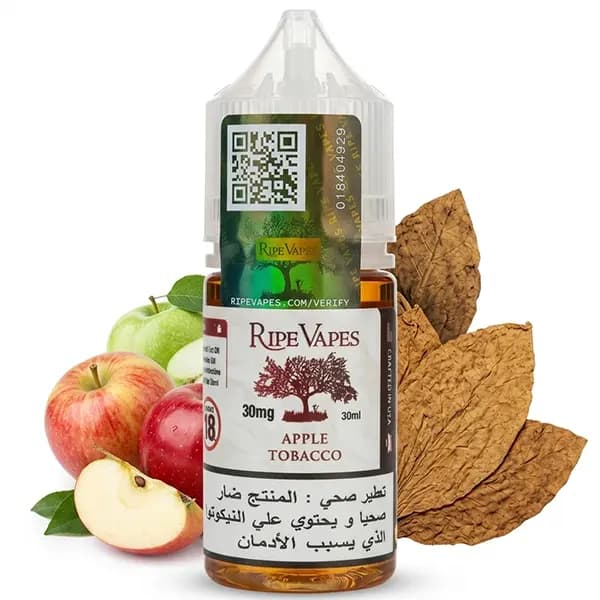 سالت رایپ ویپز تنباکو سیب RIPE VAPES APPLE TOBACCO