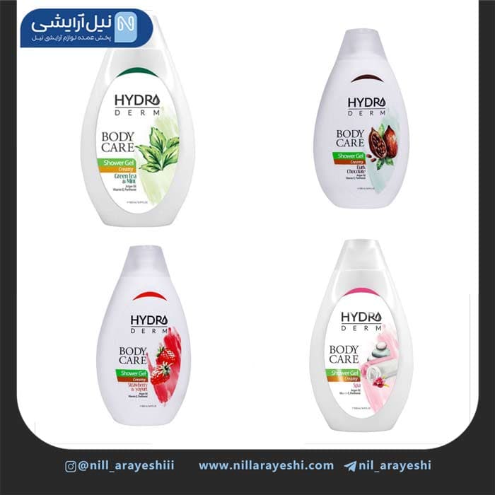 شامپو بدن کرمی هیدرودرم 500 میل — تصویر ۳