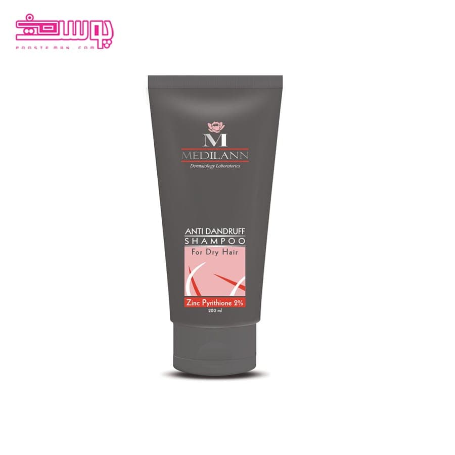 شامپو ضد شوره خشک مدیلن حجم 200ml