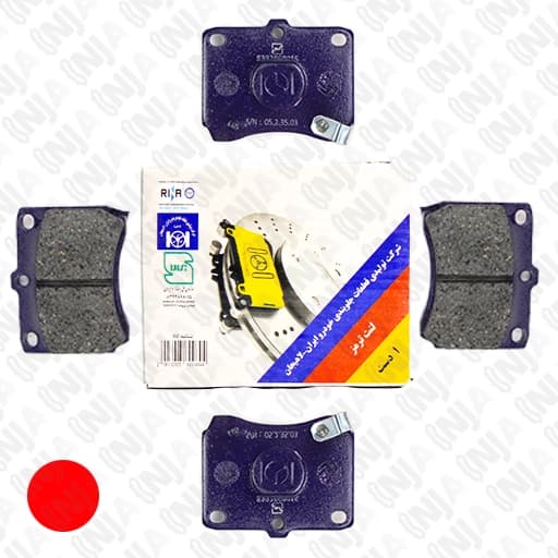 لنت ترمز جلو شاهین برند لاهیجان
