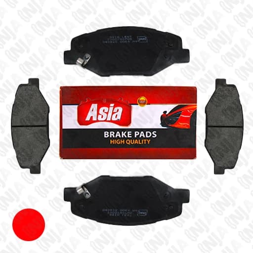 لنت ترمز جلو مناسب خودرو ام وی ام X55 سوراخ دار برند آسیا