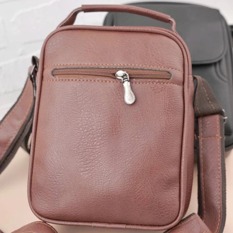 کیف دوشی سگک دار متوسط مردانه 7-236 — تصویر ۴