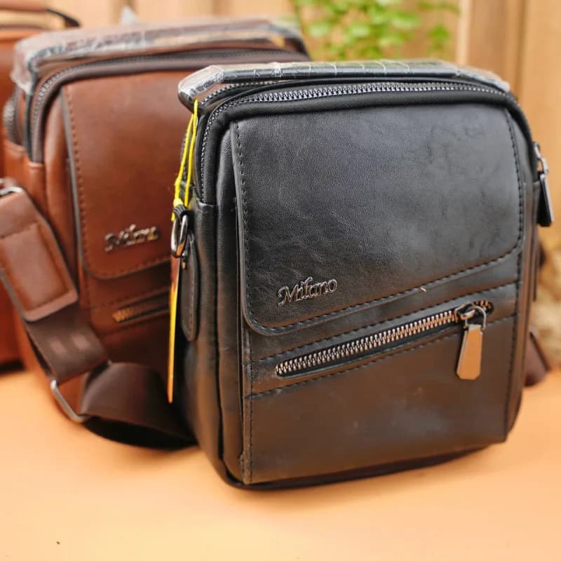 کیف دوشی کوچک لب کج مردانه 21-27 — تصویر ۳