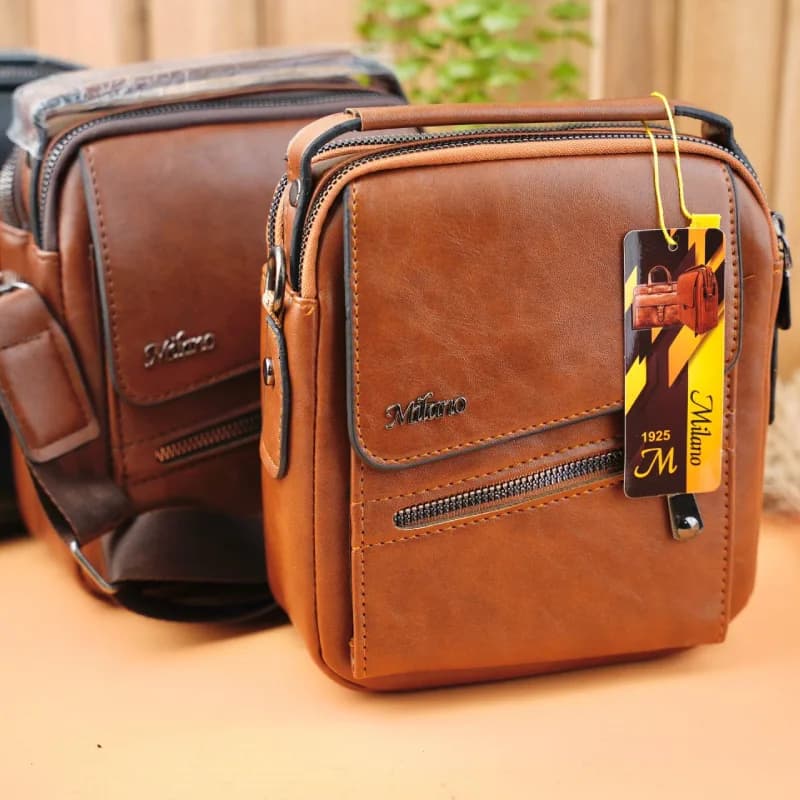 کیف دوشی کوچک لب کج مردانه 21-27 — تصویر ۴
