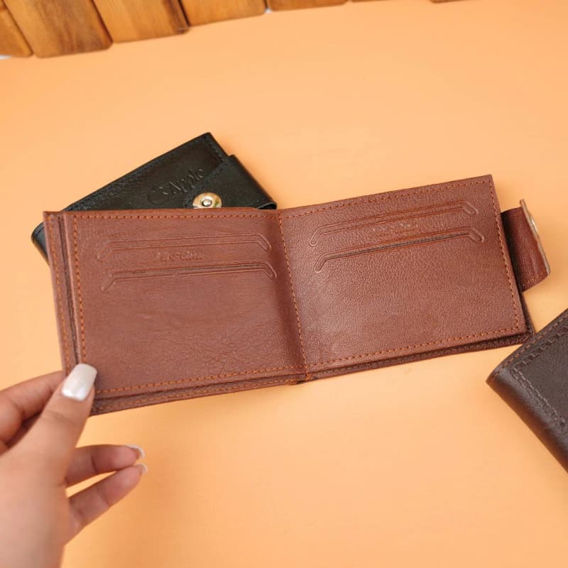 کیف پول جاکارتی جیبی مگنتی مردانه 1-286 — تصویر ۲