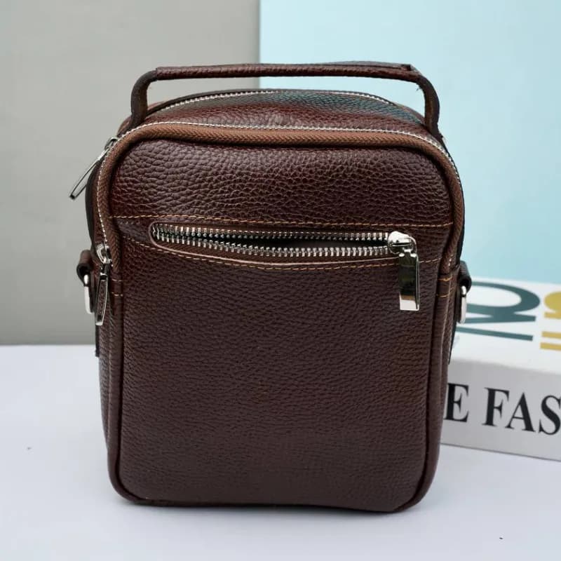کیف دوشی متوسط شرانگ چرم 5-264 — تصویر ۲