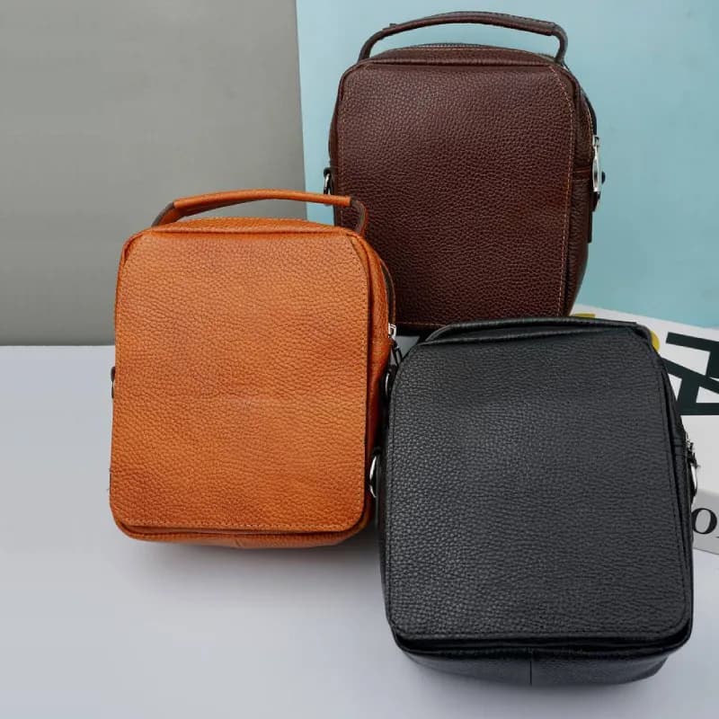 کیف دوشی متوسط شرانگ چرم 5-264