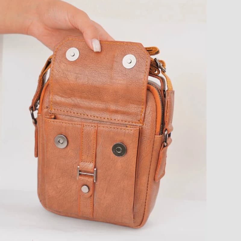 کیف دوشی سگک دار متوسط 26-271 — تصویر ۵