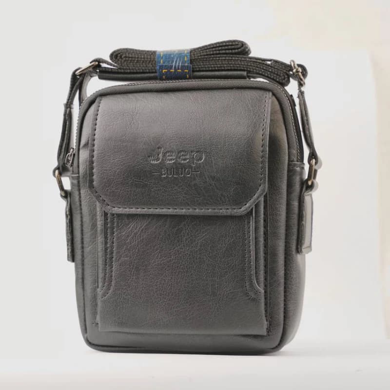کیف دوشی متوسط سرخونه دار ساده 24-271 — تصویر ۲