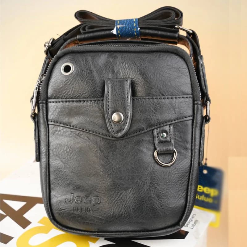 کیف دوشی متوسط دکمه دار مردانه 12-271