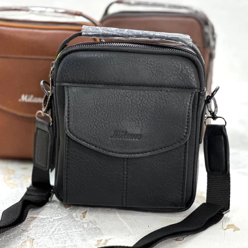 کیف دوشی مردانه لب گرد 37-27
