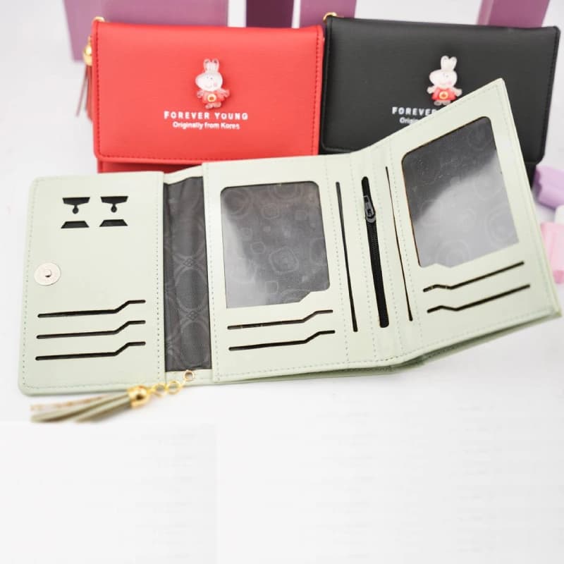 کیف پول سه لت متوسط خرگوش 76-161 — تصویر ۵