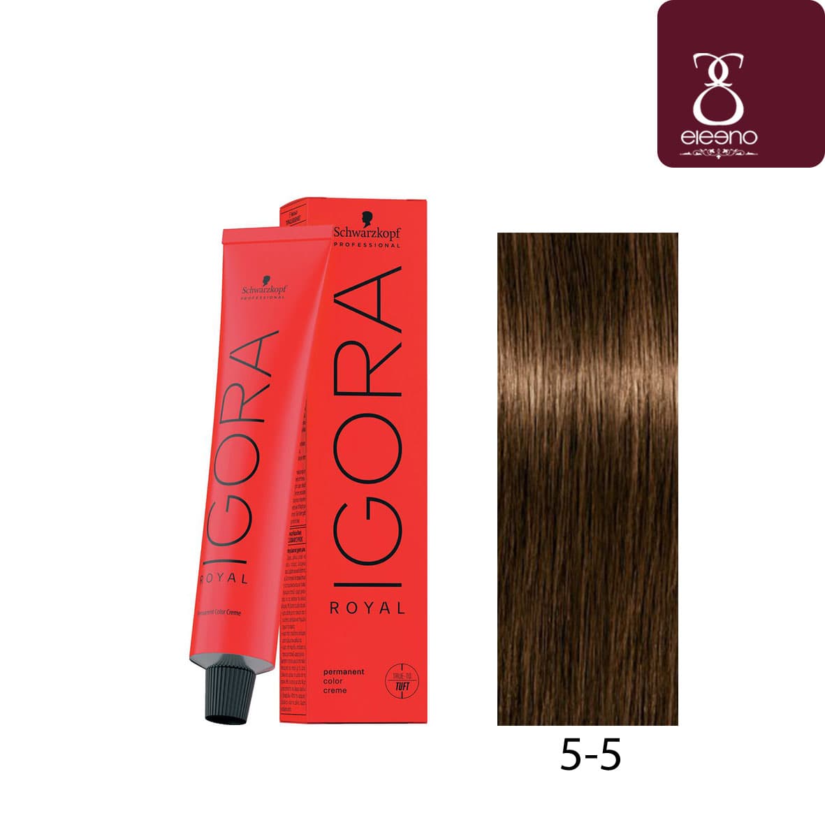 رنگ موی طلایی روشن ایگورا رویال Igora Royal Gold 5-5