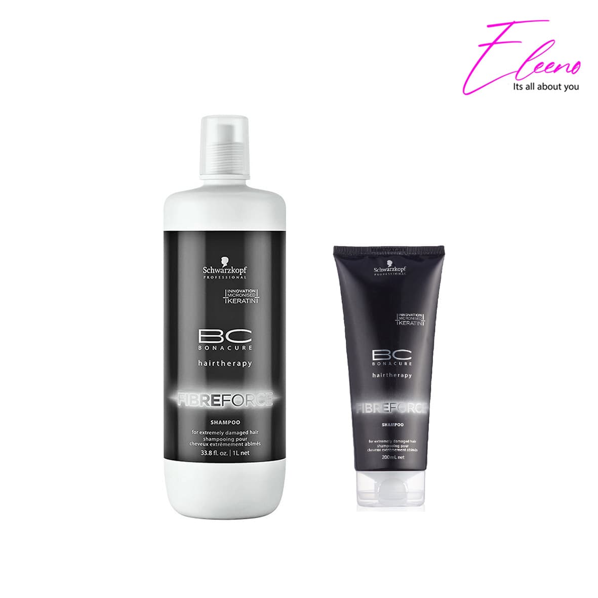 شامپو کراتینه شوارتسکف ترمیم کننده فوق قوی Bc Fibre Force Shampoo