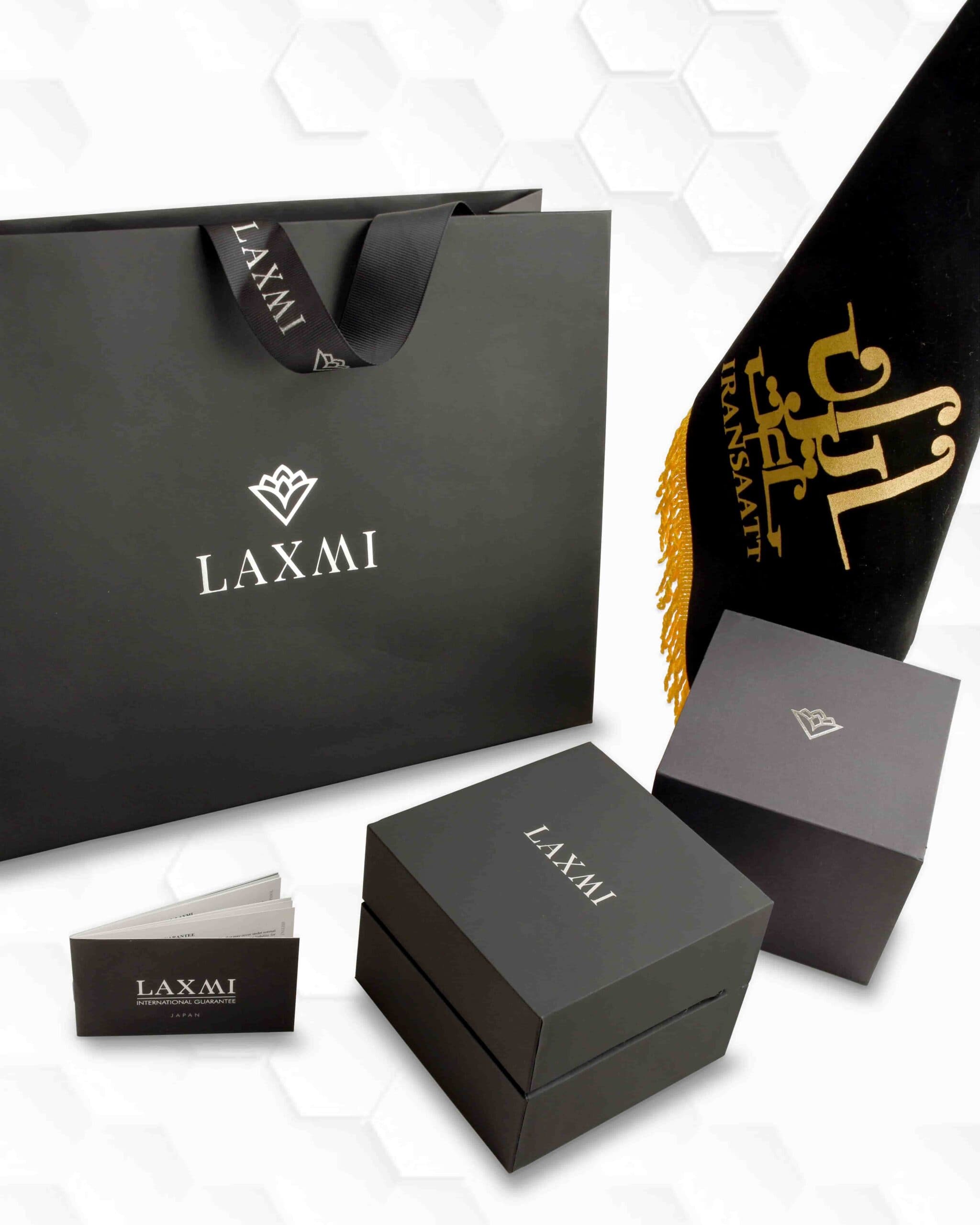 ساعت مچی ست چرم لاکسمی مدل LAXMI 8540 — تصویر ۳