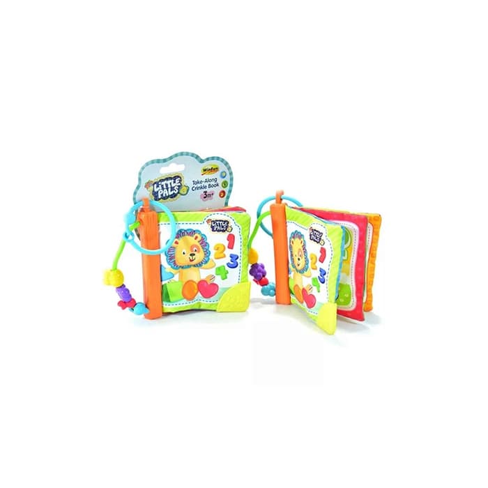 اسباب بازی وین فان کتاب پارچه ای جغجغه دار WinFun — تصویر ۳