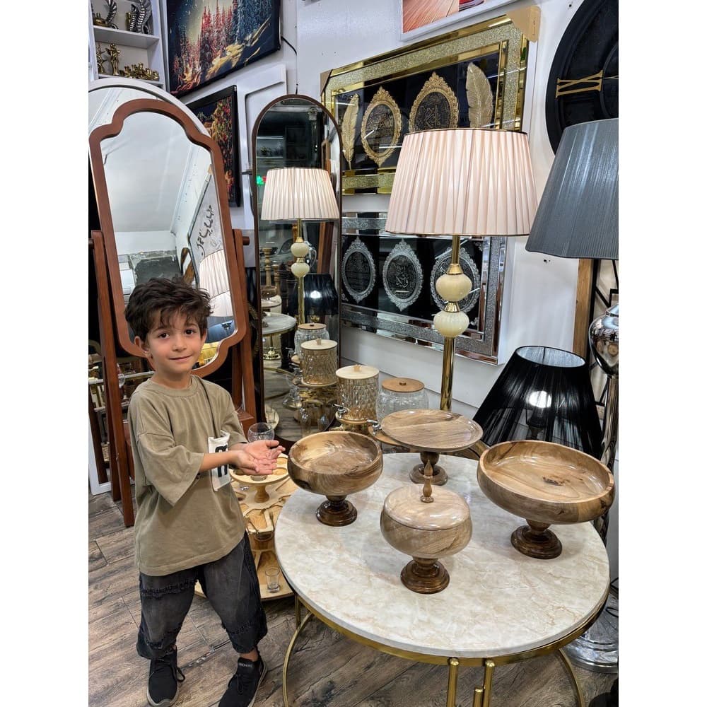 سرویس چوب گردو 4 قسطه مبلمان فرنا مدل 1140943